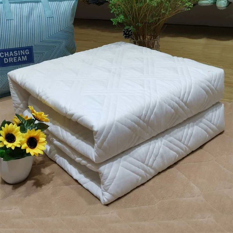 Quilted Waterproof Microfiber Mattress Cover Elastic Style