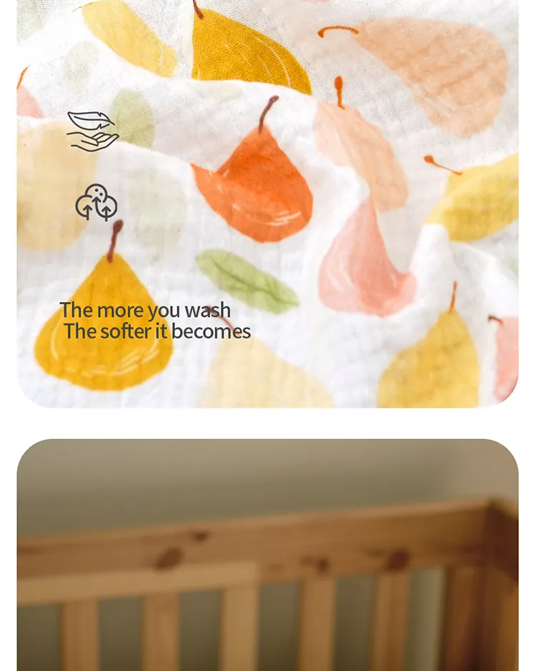 Organic Muslin Quilt Detail 8