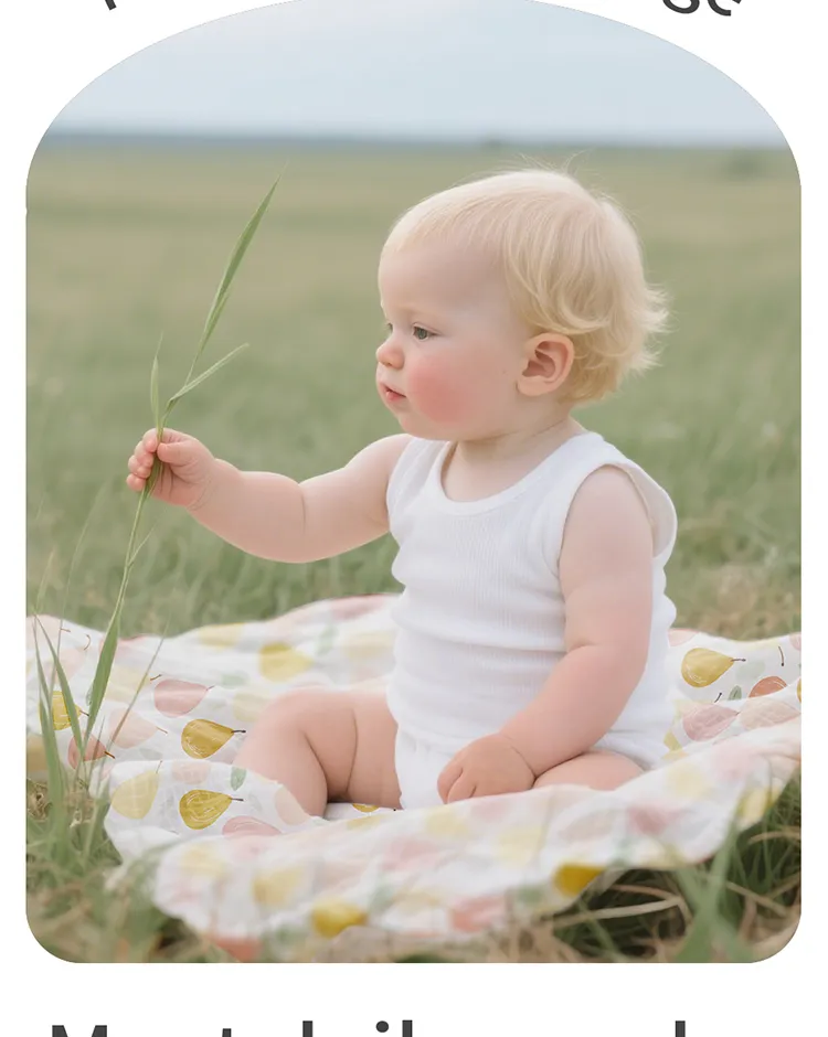 Organic Muslin Quilt Detail 6