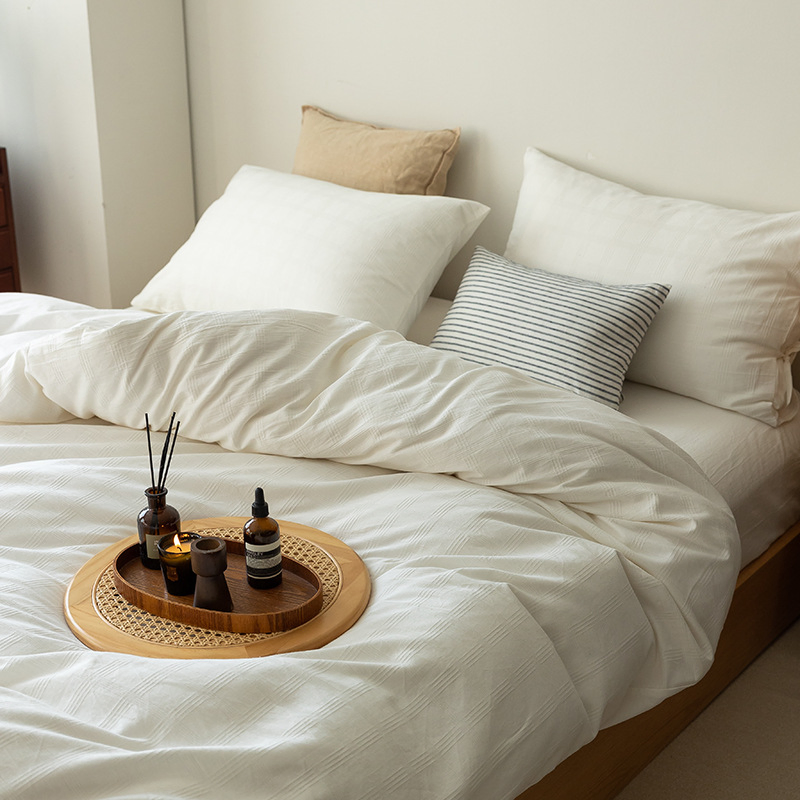 Premium 100% Cotton Pillowcase - 300 Thread Count Percale Weave