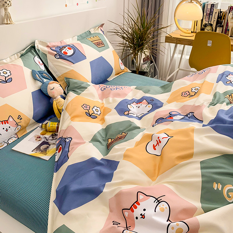 Wholesale Hotel Flower Pattern Home Reversible Prime Quality Bedding Sets