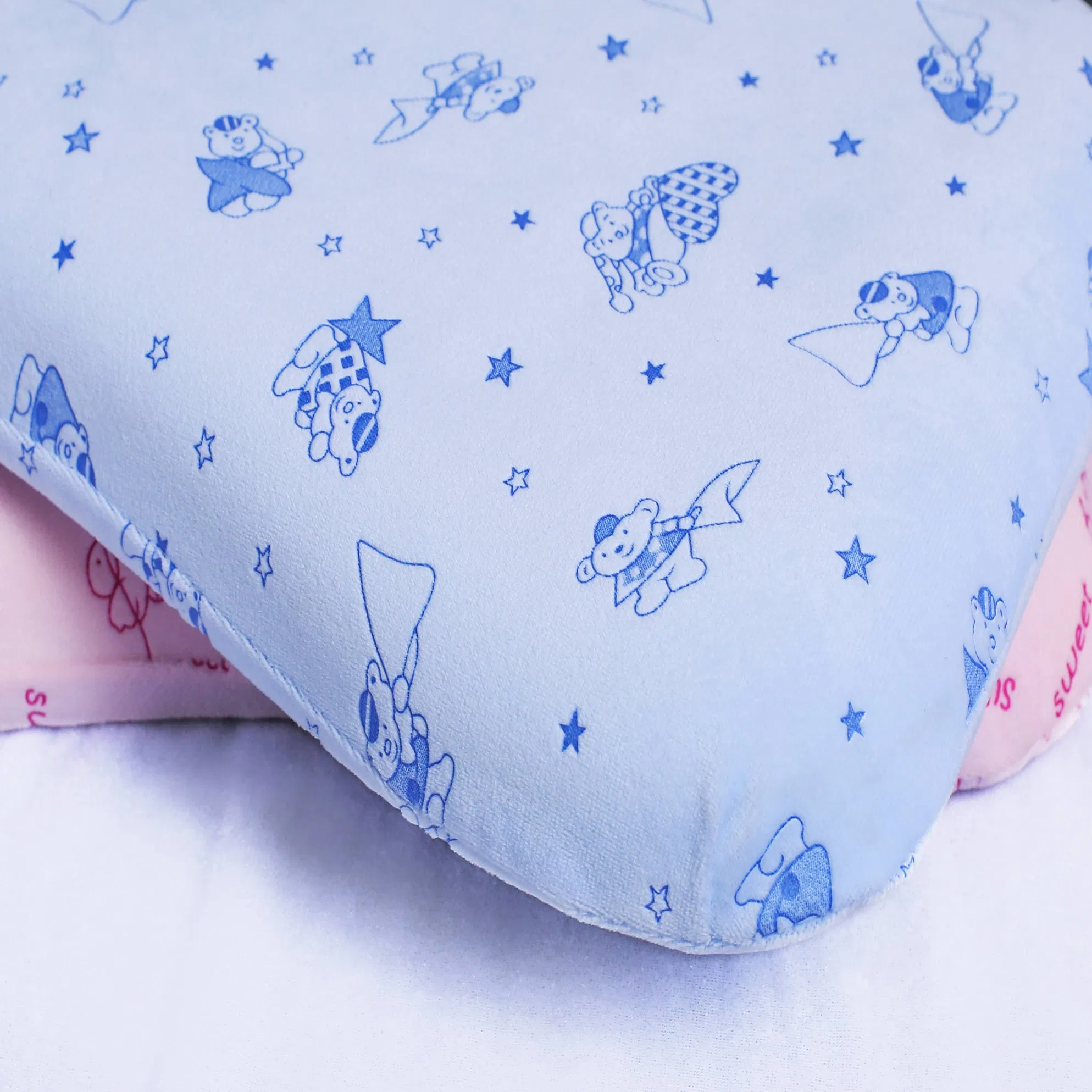 Waterproof Soft Organic Soft Cotton Cover Baby Tummy Time Pillow Baby Lounger Pillow Cover for Newborn Pillow