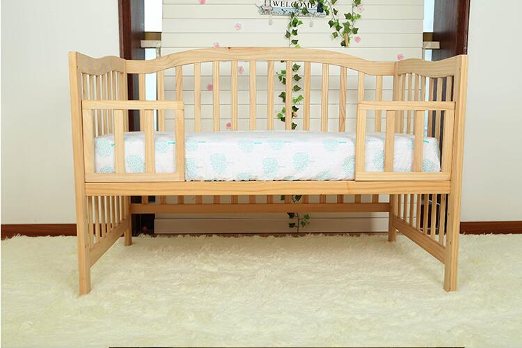 Gots Certified Organic Crib Fitted Bed Sheet with Custom Print