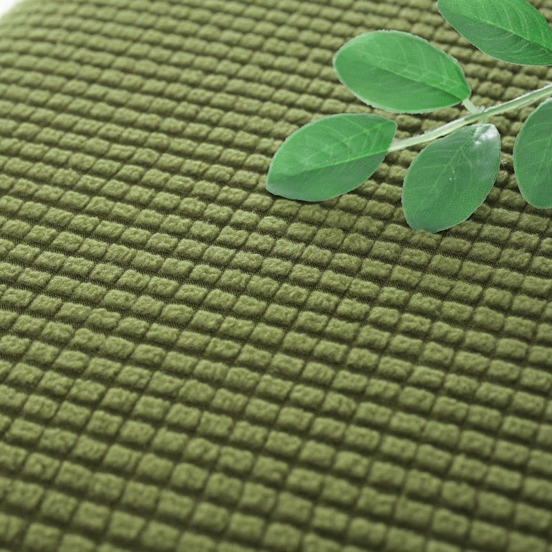 Polar Fleece Corn Elastic Fabric Jacquard Waffle Pineapple Style Waterproof Sofa Cover Fabric Pillow Cover