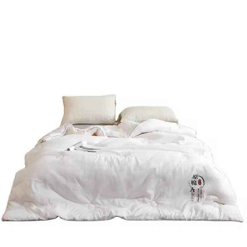 Organic Waxed Cotton Linen Soy Fiber Cool Air Conditioning Embroidered Solid Bamboo Cotton Summer Cool Summer Quilt