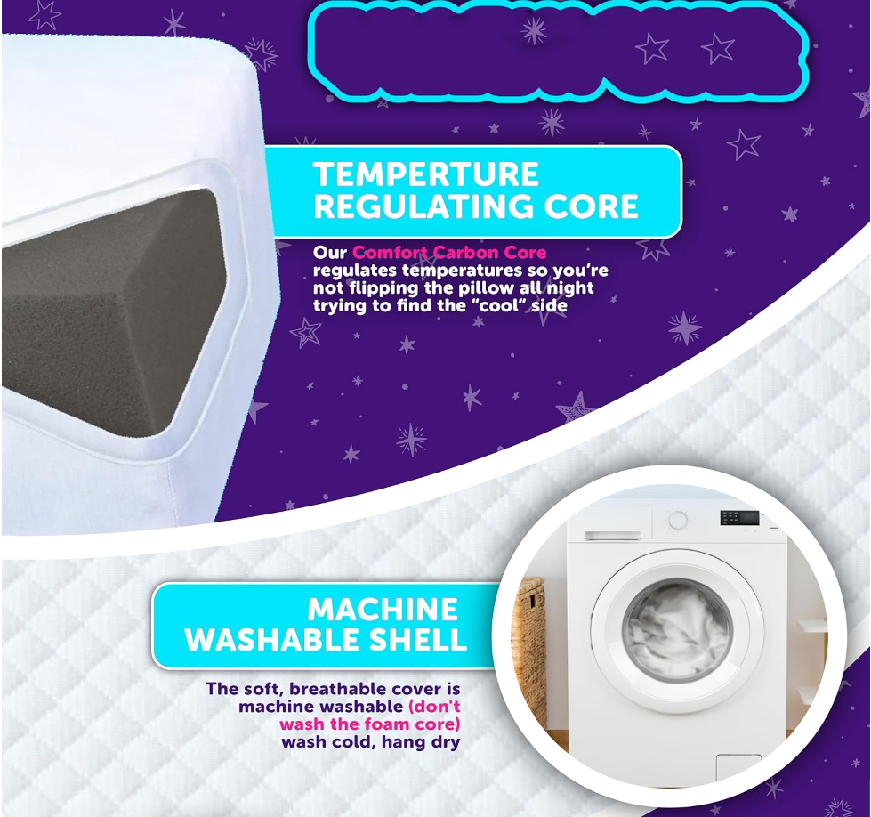 Premium Quality Extra Soft Pillowcase for Side Sleeping Bliss