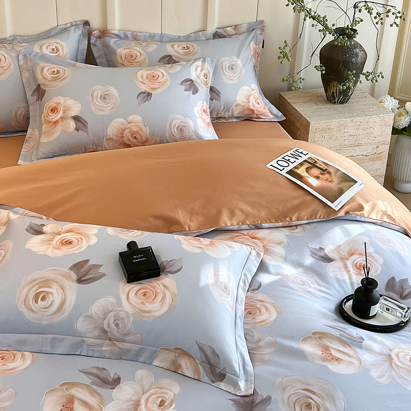 300tc Cotton Duvet Cover Bedding Set Luxury Egyptian Cotton Bedding Sets Cotton Sheet Sets Bedding Wholesale
