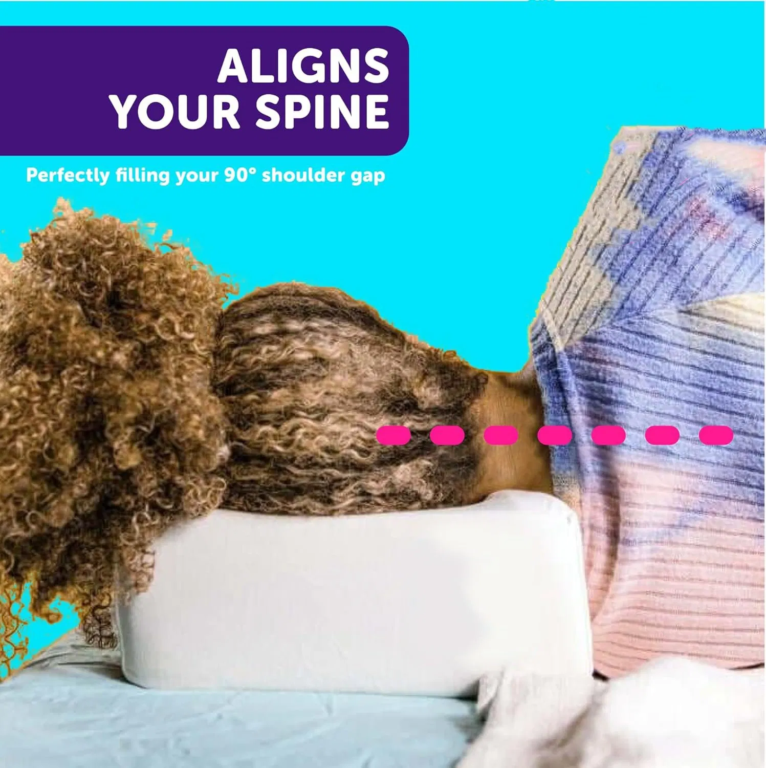 Premium Quality Extra Soft Pillowcase for Side Sleeping Bliss