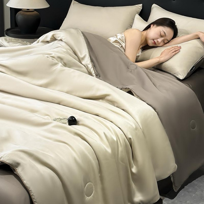 Breathable Lyocell Fiber Quilt for Soft Summer Nights