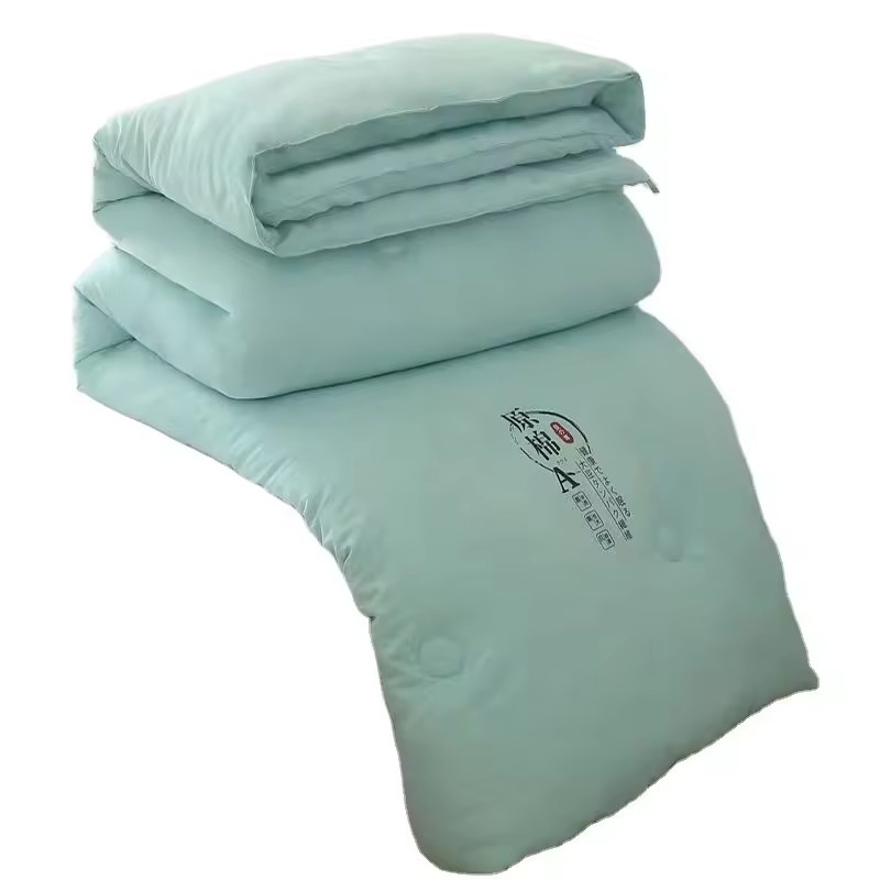 Plain Summer Quilt Micro Fibre Quilted Bedspread Hotel Duvett Polyester Down Duvet