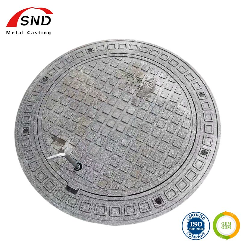 New Style Ductile Iron Manhole Cover Self-Adjusting Anti-Settlement Manhole Cover