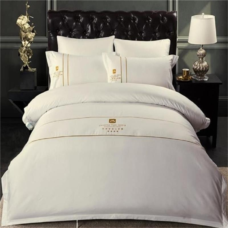 Hotel Quality Embroidered Duvet Quilt Cover Bedding Set All Size