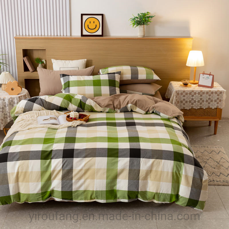 Manufacturer Embroidered Pillow Sham, Home Bed Sets, Unbleached Cotton Fabric, The Mine Dorm Bedding, White Bed Flat Sheet