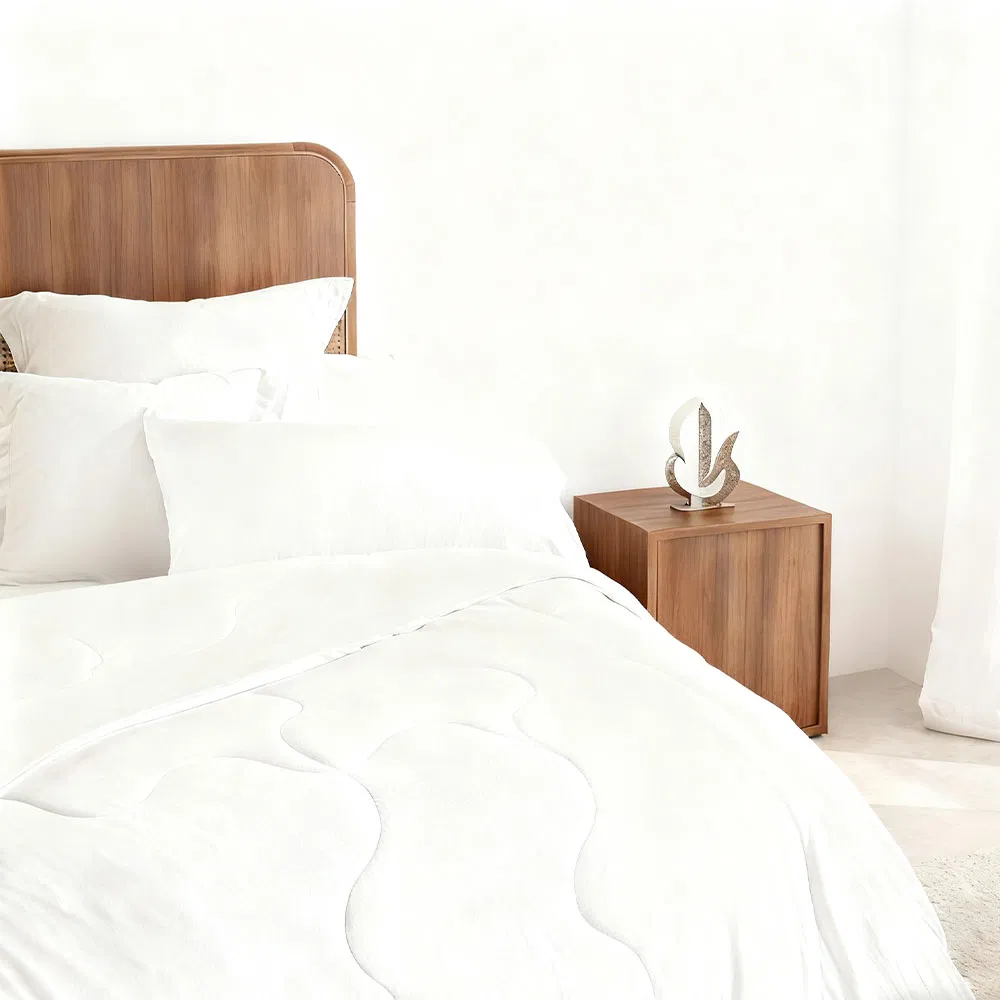 Premium Cotton Cool Touch Summer Durable Breathable Soft Hypoallergenic Cooling Quilt