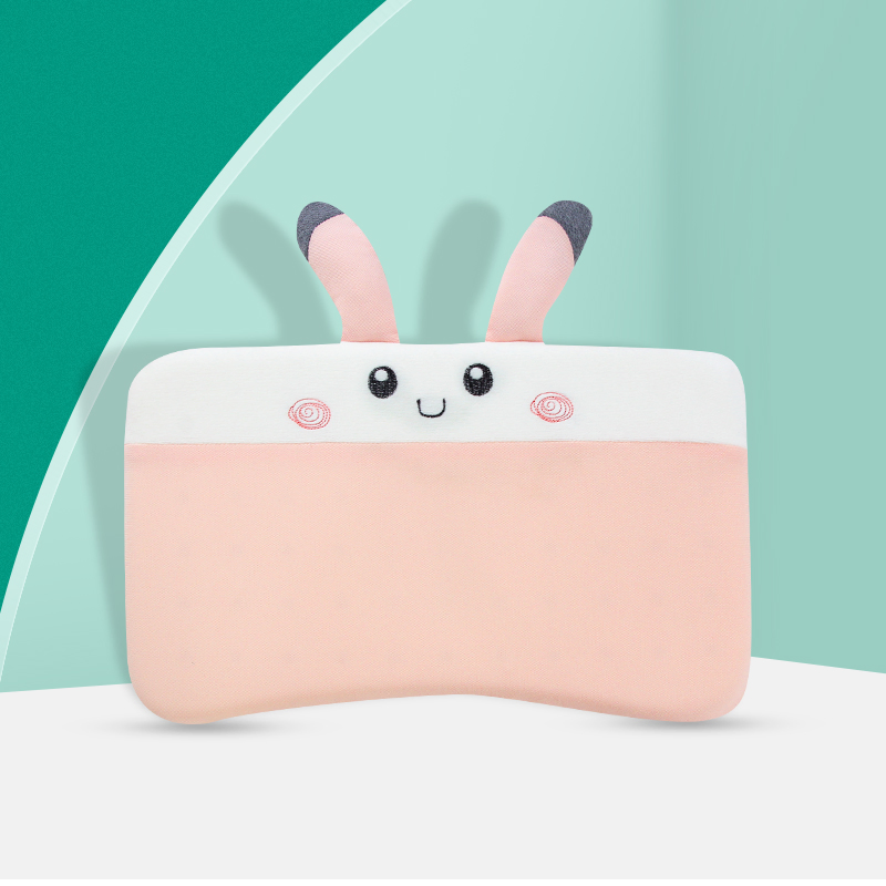 Cute Cartoon Support Baby Memory Foam Organic Cotton Toddle Children Pillows