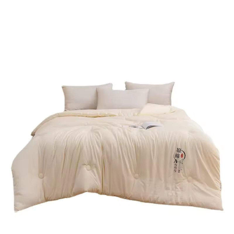 Organic Waxed Cotton Linen Soy Fiber Cool Air Conditioning Embroidered Solid Bamboo Cotton Summer Cool Summer Quilt