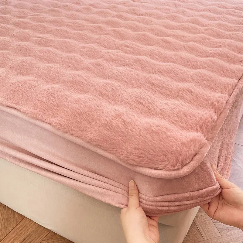 Plush Shaggy Fitted Sheet 1