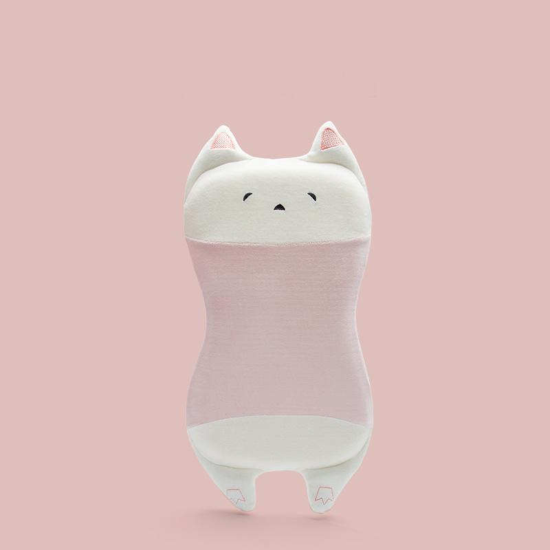 Infant Head Support Bed Pillow Cover Baby Ergonomic Organic Cotton Pillows