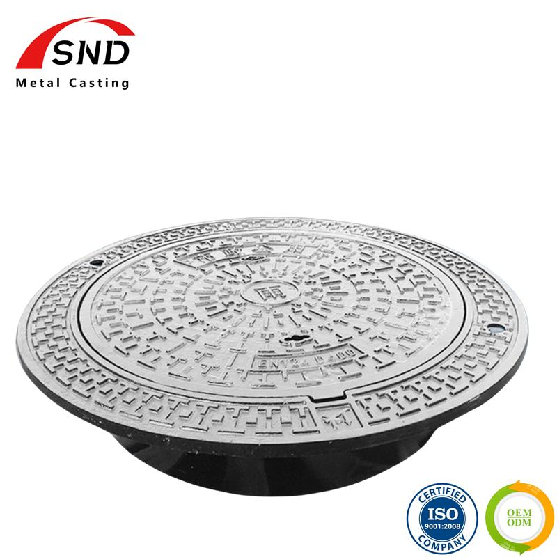 New Style Ductile Iron Manhole Cover Self-Adjusting Anti-Settlement Manhole Cover