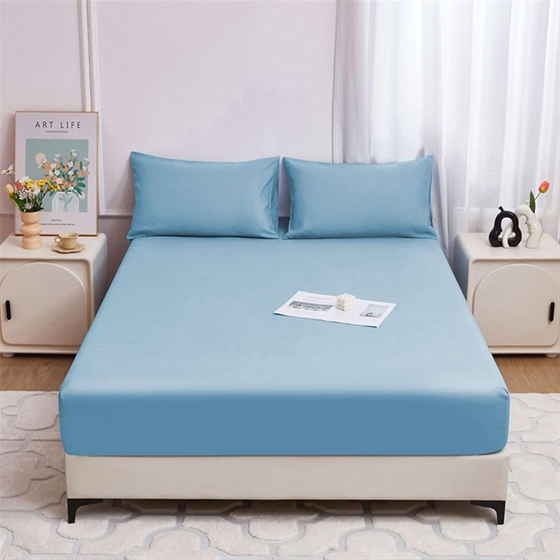 Warm Bed Fitted Sheet Winter Soft Bottom Sheet Waterproof