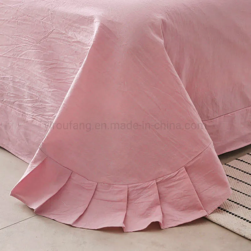 Home Textile Cotton Bed Sheet Set New Product Wholesale Breathable Stripe