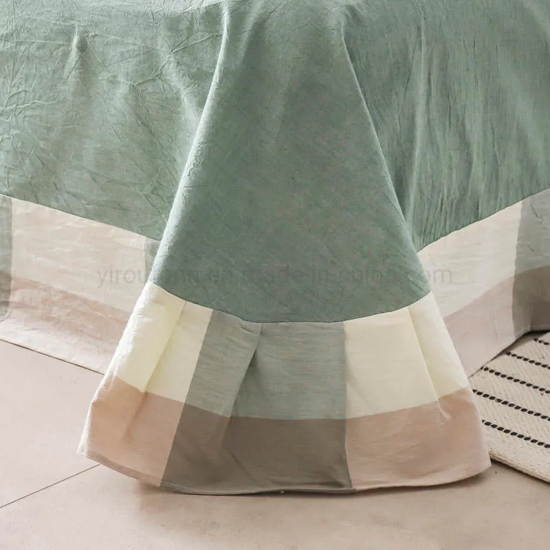 Apartment Cotton Bedding Set Cheap Price New Product 3 PCS Double Bed