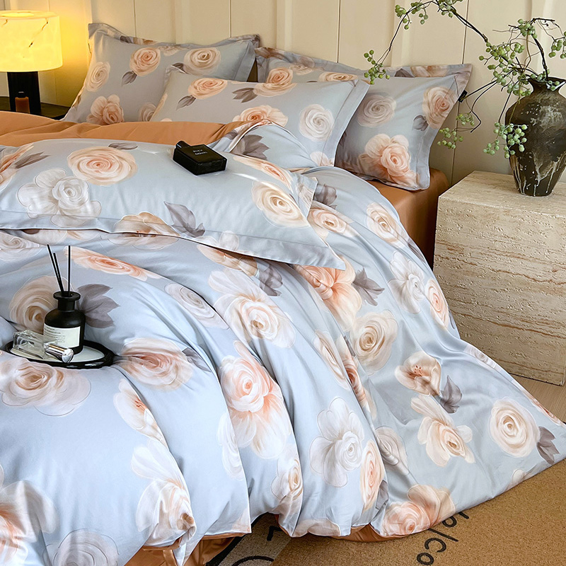 300tc Cotton Duvet Cover Bedding Set Luxury Egyptian Cotton Bedding Sets Cotton Sheet Sets Bedding Wholesale