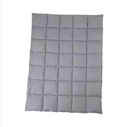 Super Soft Reversible Down Alternative Comforter with Stitched Geometrical Diamond Pattern Quilt