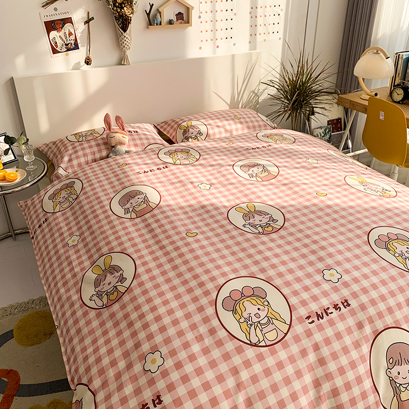 Flat Sheet Bedding Set Bedding Set Sheets 100% Polyester Digital Printing