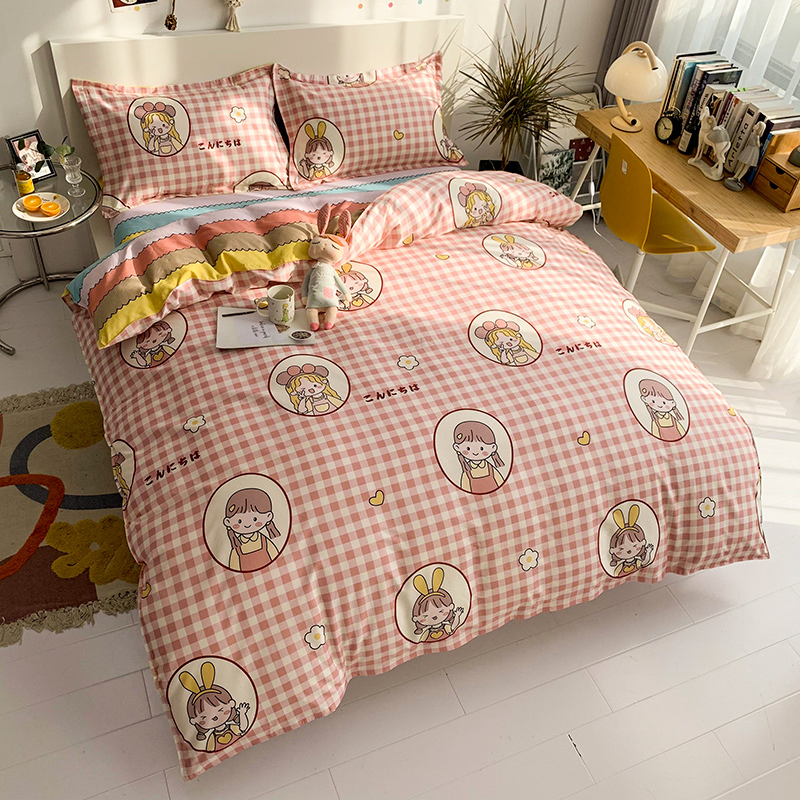 Flat Sheet Bedding Set Bedding Set Sheets 100% Polyester Digital Printing