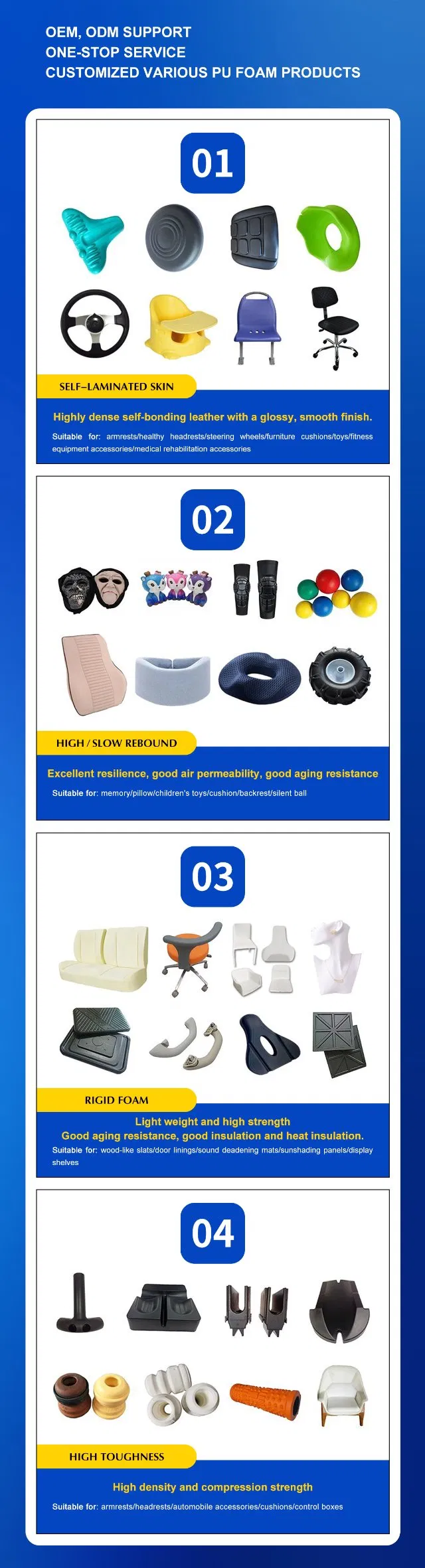 Infant Sleeping Antibacterial and Anti-Mite Organic Cotton Cover Breathable Kids Baby Memory Foam Pillow