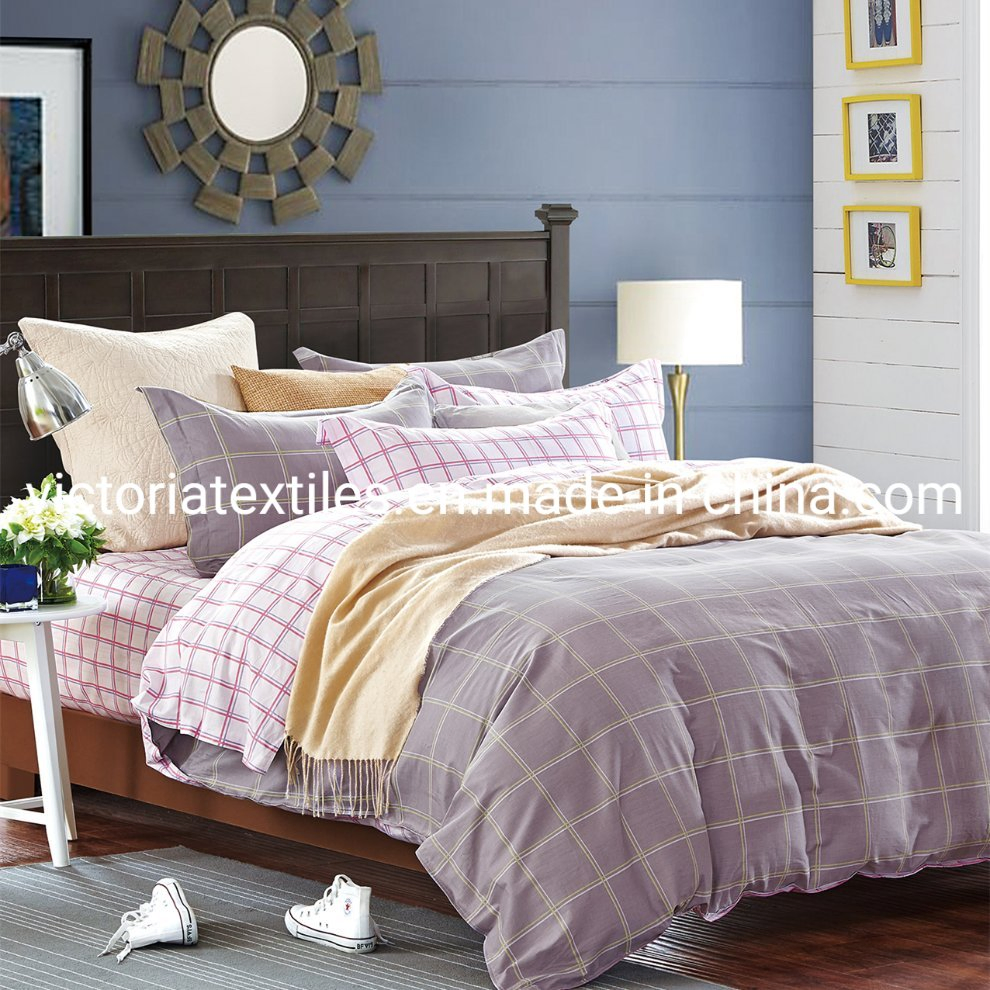 Egyptian Cotton Duvet Cover Set Luxury Patterns in Full Queen or King Size