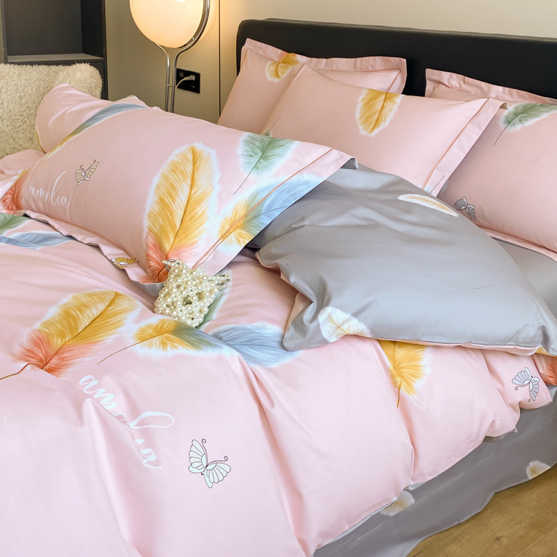 Stripe Printing Baby Crib Bed Fitted Sheets New Organic Cotton Bedding Set in Good Price