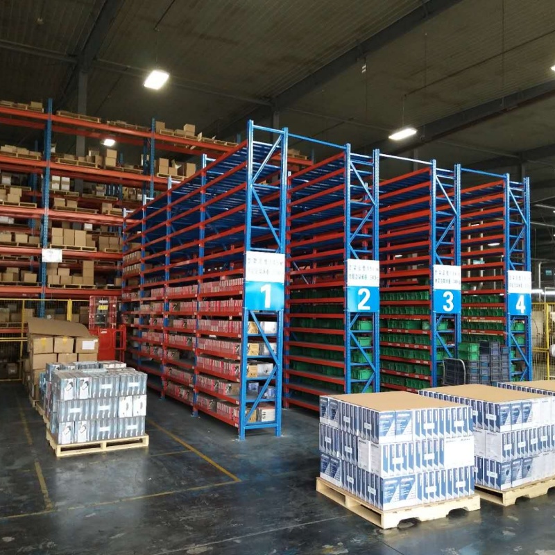 Medium Duty Durable Steel Adjustable Multi-Level Storage Racks Easy Assembly Industrial Warehouse E-commerce Shelving
