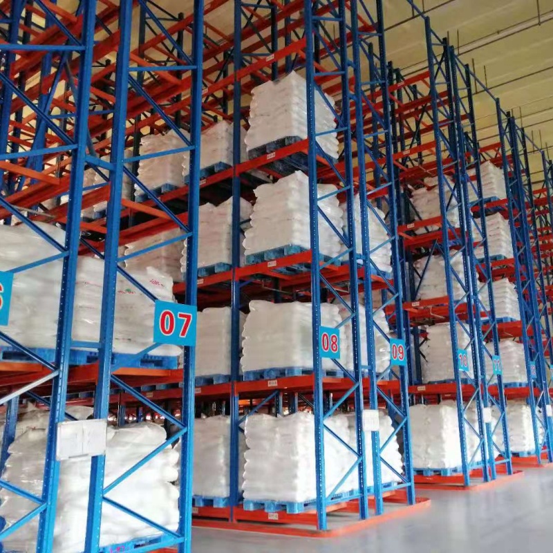 Durable Steel VNA Pallet Rack Heavy Duty 5-Layer Custom 800-3000kg High Load Capacity Narrow Aisle Racking System for Warehouse