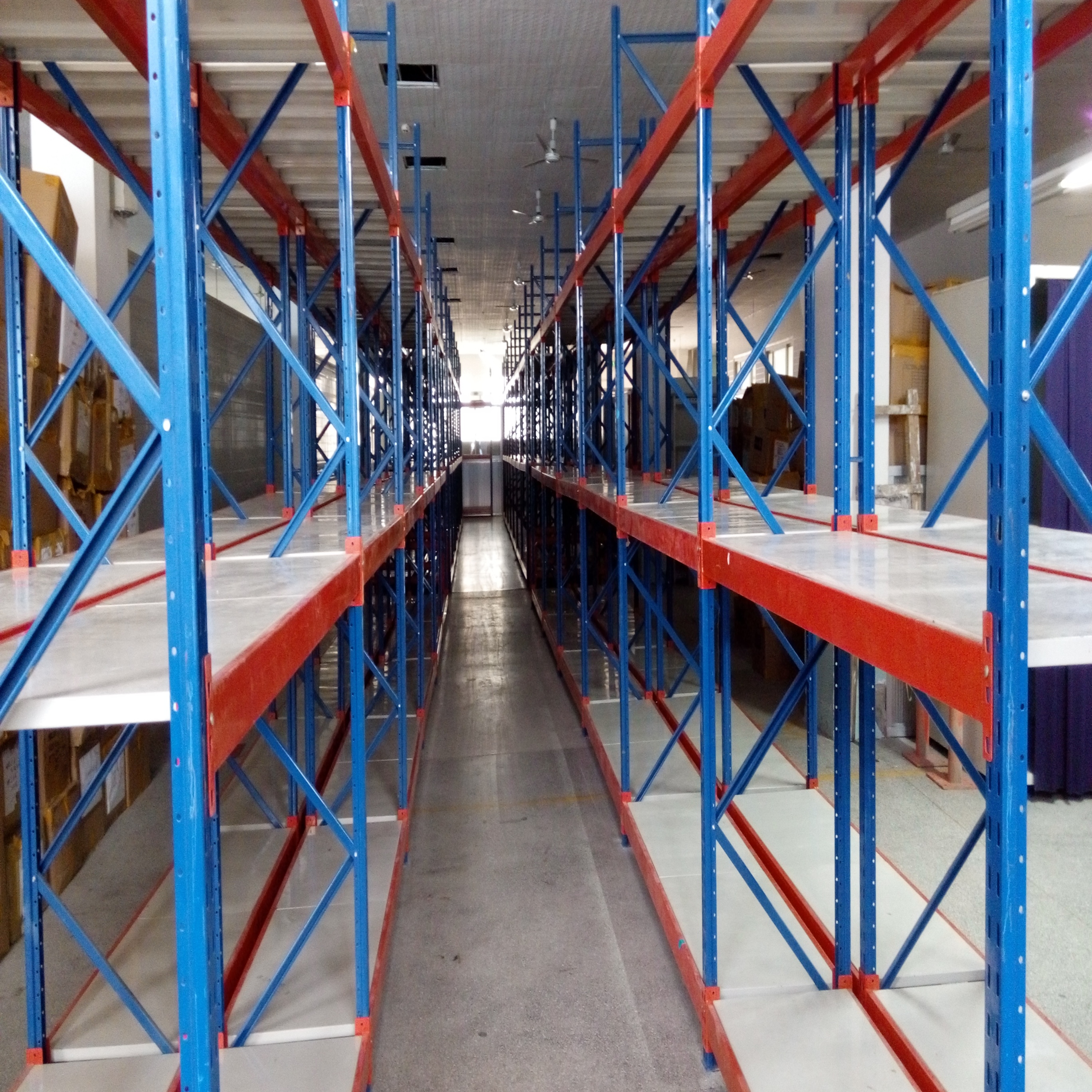 Adjustable Heavy Duty 6 Layer Pallet Rack 3000kg High Load Metal Storage Racking Durable Longspan Pallet Shelf Warehouse Storage
