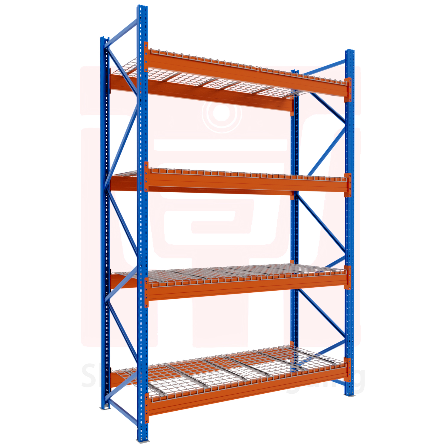 Customizable Teardrop Heavy Duty Warehouse Rack Selective Pallet Racking Metal Shelf High Load Adjustable Industrial Storage