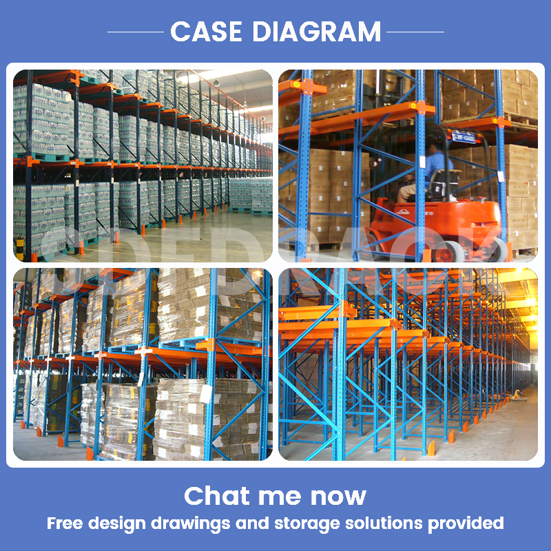 Drive in Pallet Rack Industrial Forklift Heavy Duty Racking Metal Tire Rack Heavy Duty Pallet Racking for Warehouse Storage