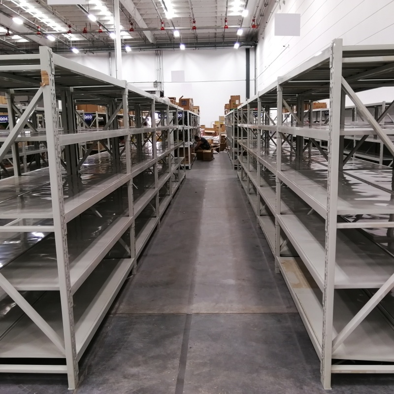 Medium Duty Multi-Level Cold Rolled Steel Adjustable Shelving Racks Powder Coating Quick Assembly Customizable Dimensions for