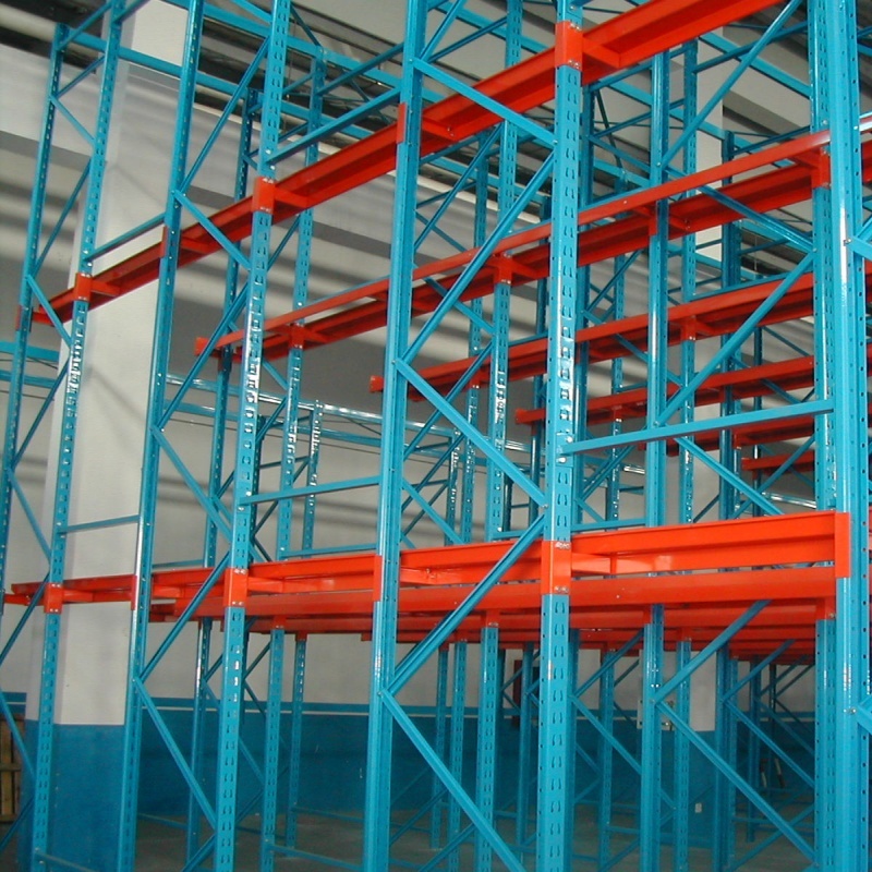 High Density Durable Drive in Racks High-Quality Heavy Duty Warehouse Pallet Shelves Industrial Storage Racking System