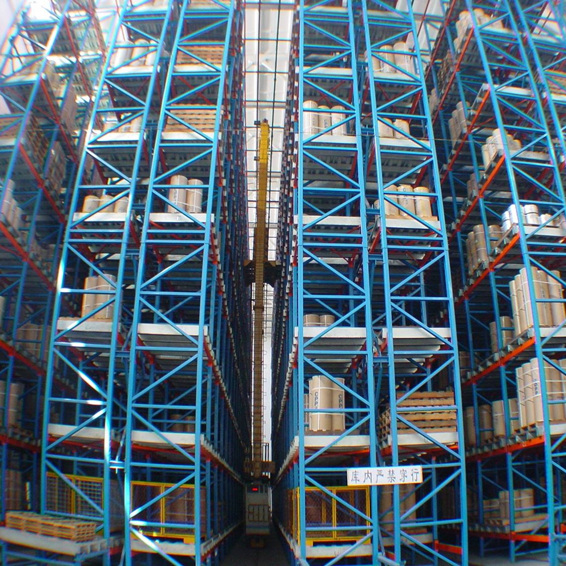 ASRS System Warehouse Pallet Rack Fully Automated Storage System Smart Robot Retrieval Picking Shelves Industrial Vertical Rack