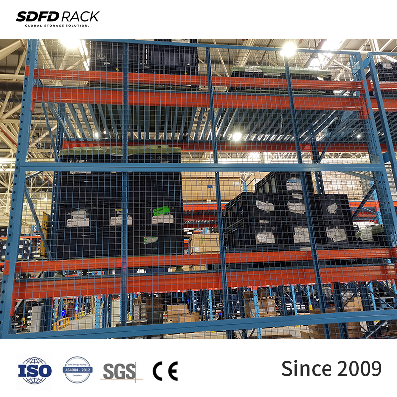 Teardrop Pallet Shelving Beams Heavy Duty Teardrop Storage Racks for Warehouse OEM Teardrop Pallet Shelving Warehouse Rack