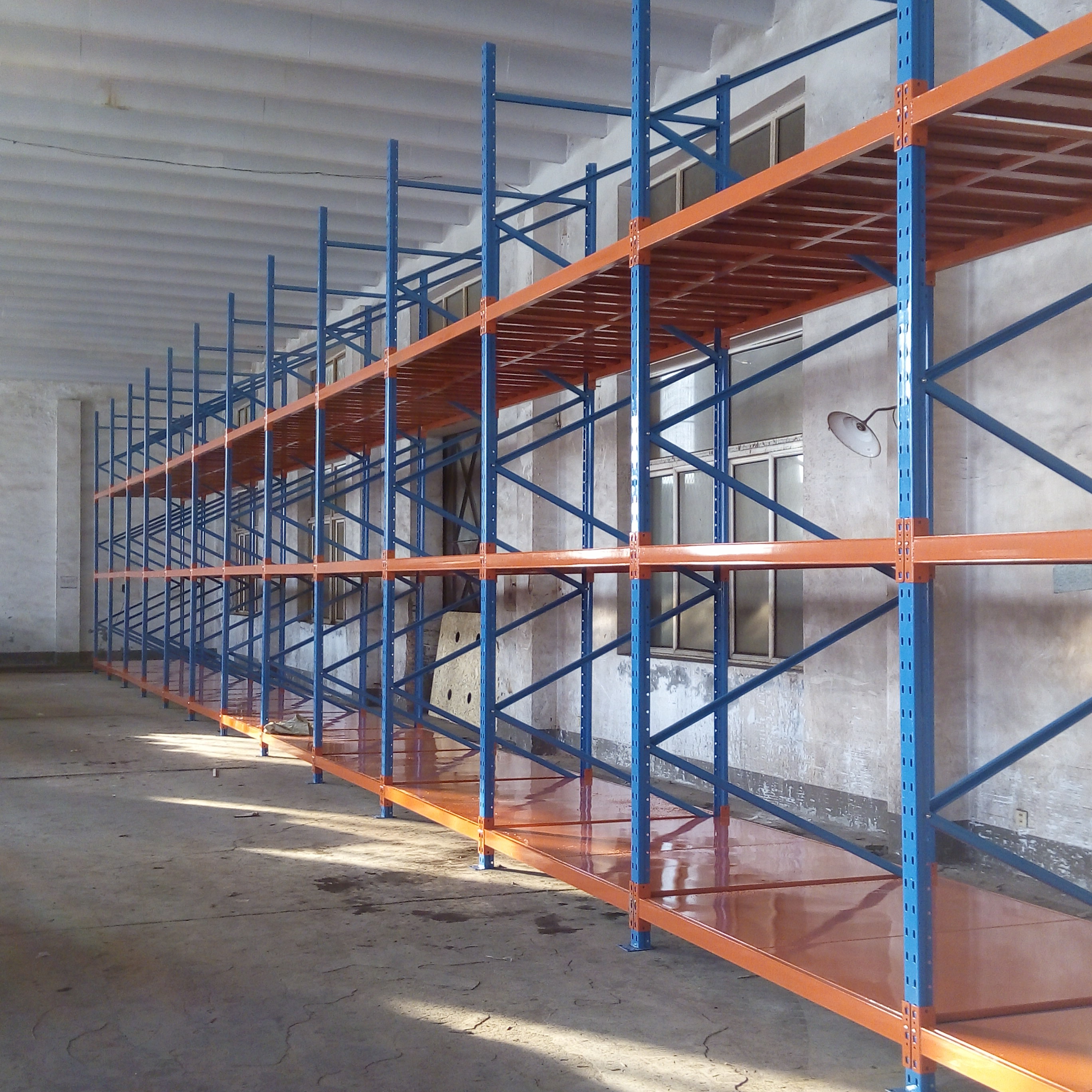 Medium Duty 5-Layer Steel Adjustable Multi-Level Shelving Rack Powder Coated Easy Assembly for Industrial Warehouse Garage