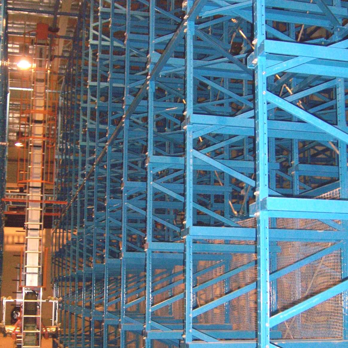ASRS System Warehouse Pallet Rack Fully Automated Storage System Smart Robot Retrieval Picking Shelves Industrial Vertical Rack