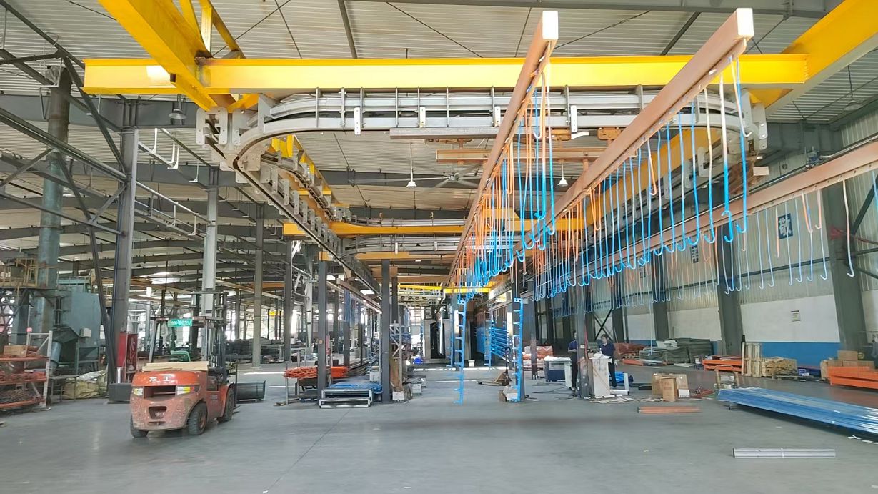 Fangding modern warehouse racking manufacturing facility interior