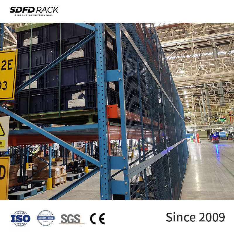 Teardrop Pallet Shelving Beams Heavy Duty Teardrop Storage Racks for Warehouse OEM Teardrop Pallet Shelving Warehouse Rack
