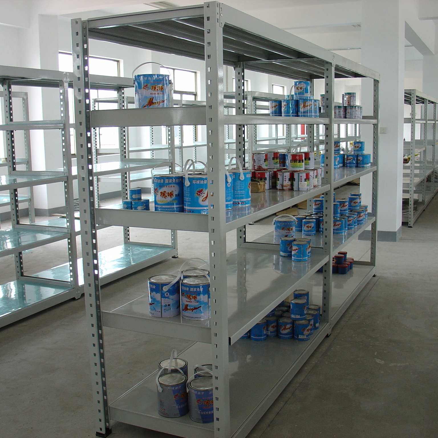 Adjustable Heavy Duty 6 Layer Pallet Rack 3000kg High Load Metal Storage Racking Durable Longspan Pallet Shelf Warehouse Storage