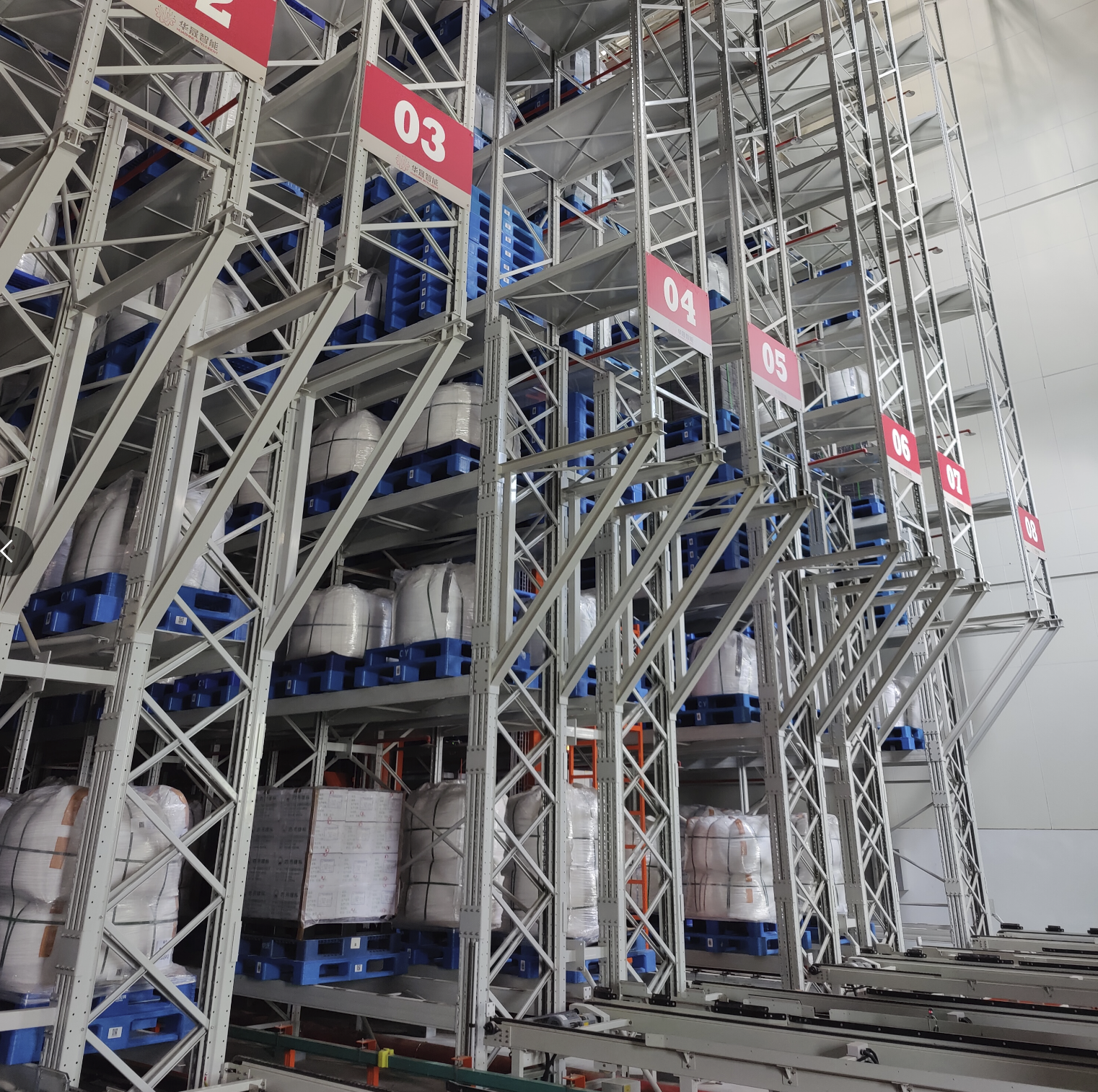 China Manufacturer Fully Automated Warehouse Robot Unit Load Pallet Automation ASRS Storage Retrieval Picking System Smart Shelf
