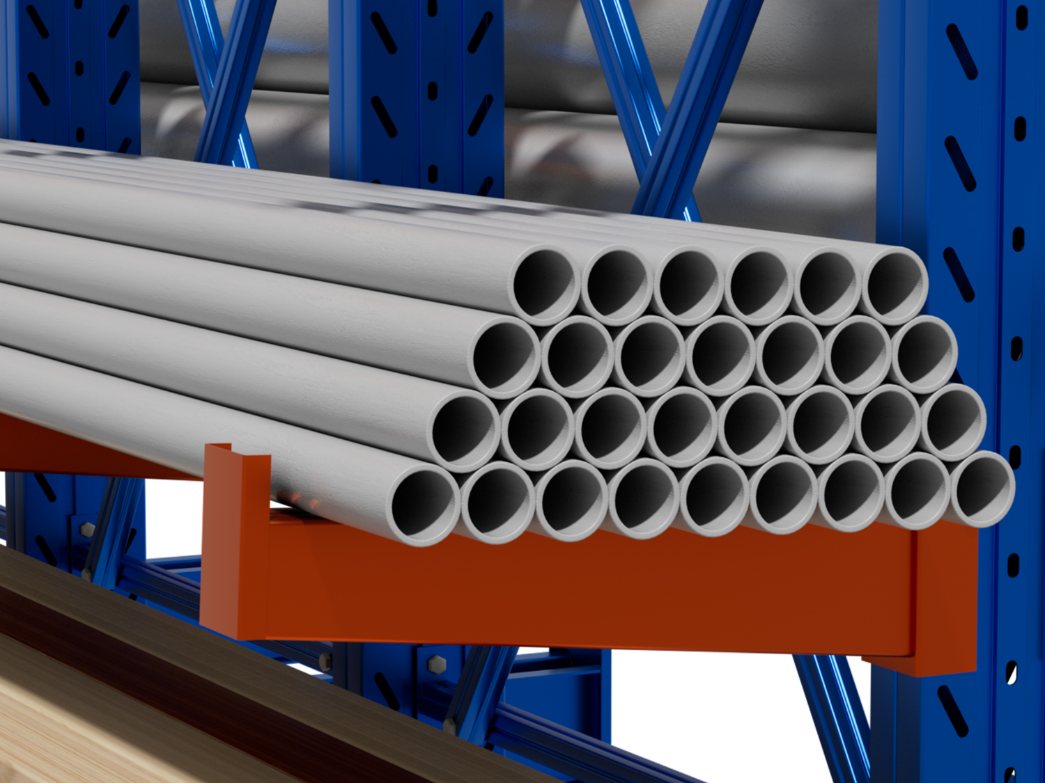 Tubular products storage