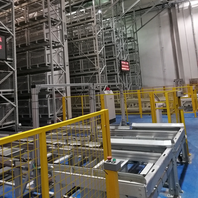 High Efficiency High Load Capacity Automatic Storage and Retrieval System Built for Fast Moving Consumer Goods Warehouses Rack